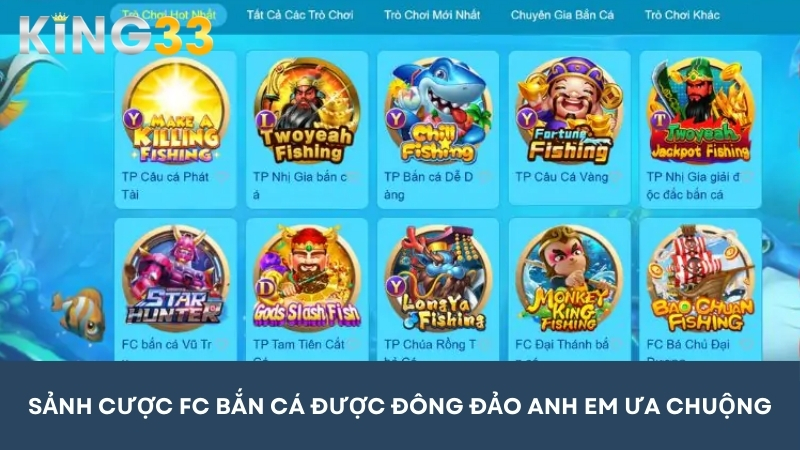 Sảnh cược được nhiều anh em cược thủ dành tình cảm đặc biệt