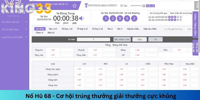 VR Xổ số - Cược số ngay nhận phần thưởng cực khủng